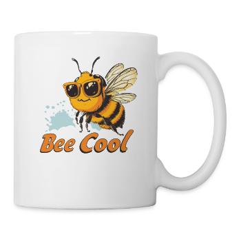 Bee Cool Beekeeper Gift for Bee Lovers - Mug - white - Right