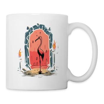 A Bird in the Dungeon - Mug - white - Right