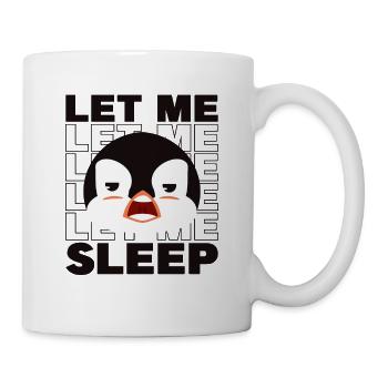 Laisse-moi dormir Manchot empereur Oiseau de mer Manchot royal - Mug blanc - blanc - Droite