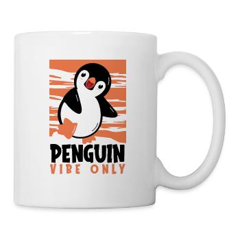 Penguin Vibe Only Seabird King Penguin Penguin - Mug - white - Right