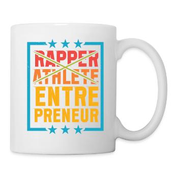 Rapper Athlete Entrepreneur 56 - Mug - white - Right
