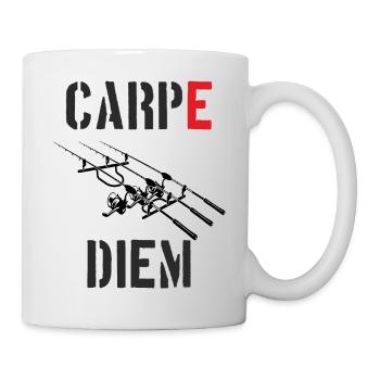 Low Carpe Diem Carphunters Carp Carp Angler - Mug - white - Right