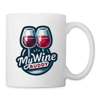 Wine Buddy - Tasse - Weiß - Rechts