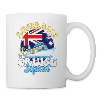 Australia Cruise Squad Family Vacation Trip - Mug - white - Right