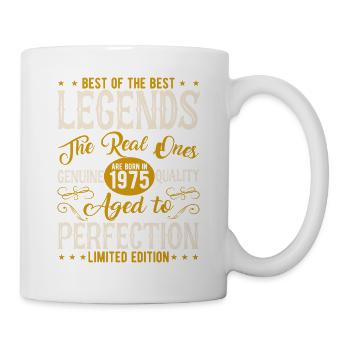 Vintage 1975 Birthday Gift - Mug - white - Right