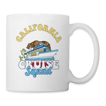 California Cruise Squad Family Vacation Trip - Mug - white - Right