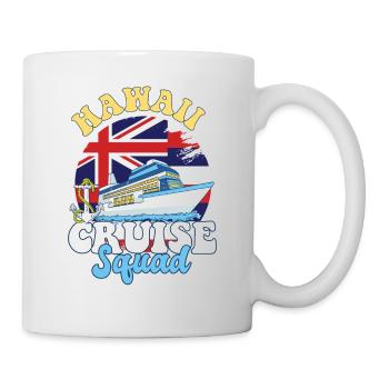 Hawaii Cruise Squad Family Vacation Trip - Mug - white - Right