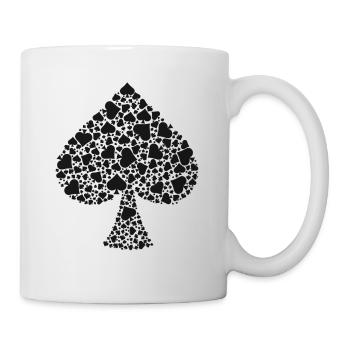 POKER - Ace of Spades - Ace of spade - Apparel poker - Mug - white - Right