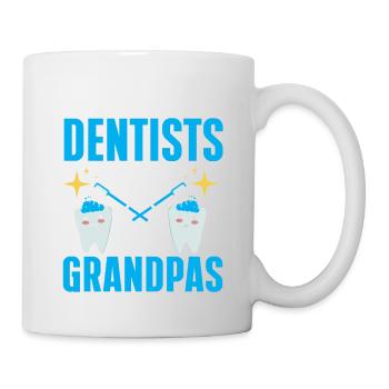 Diplôme d’étudiant dentiste en dentisterie dentaire - Mug blanc - blanc - Droite