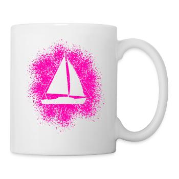 Sailing Yacht Sailboat Sailing Ship - Mug - white - Right