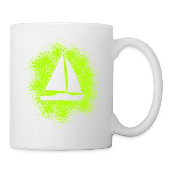 Sailing Yacht Sailboat Sailing Ship - Mug - white - Right