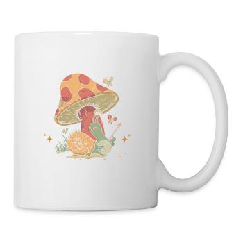 Pilz Mykologie Mykologe Sammler - Tasse - Weiß - Rechts