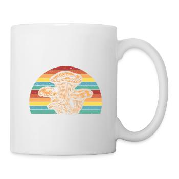 Pilz Mykologie Mykologe Sammler - Tasse - Weiß - Rechts