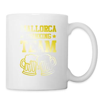 Mallorca Drinking Team - Tasse - Weiß - Rechts
