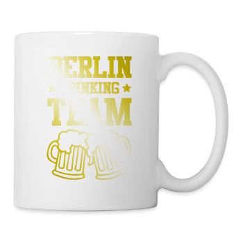L’équipe de beuverie de Berlin - Mug blanc - blanc - Droite