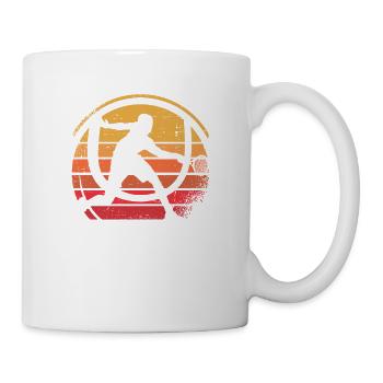 Rétro Padel Paddle Padel-Tennis Padel - Mug blanc - blanc - Droite