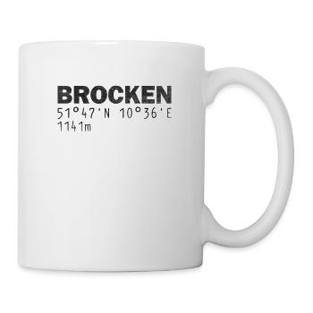 Brocken Coordinates GPS - Mug - white - Right