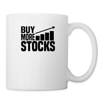 Buy more shares - Mug - white - Right