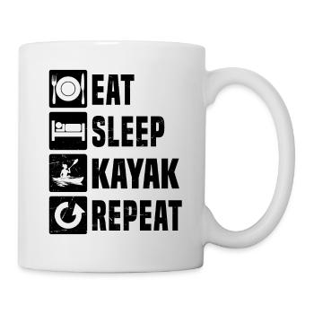 Kayak Canoë Kayak Homme Kayak Femme - Mug blanc - blanc - Droite