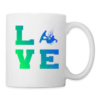 Kite Kitesurfing Kitesurf Men Kitesurfing - Mug - white - Right