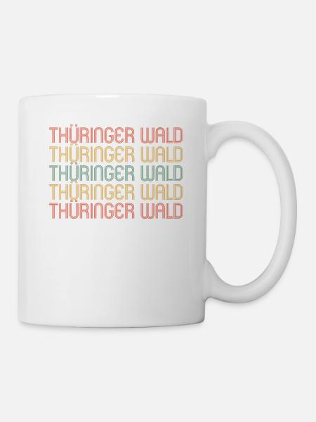 Thüringer Wald - Tasse - Weiß