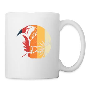 Welding Saying Metalworker Welder Dad - Mug - white - Right