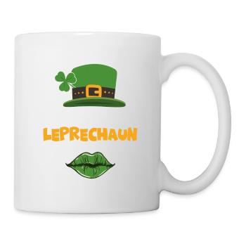 I Kissed A Leprechaun And I Liked It - Mug - white - Right