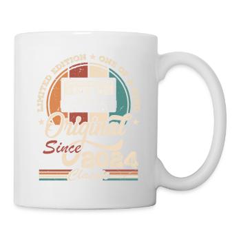 Original Retro Birthday Gift for Born in 2024 - Mug - white - Right