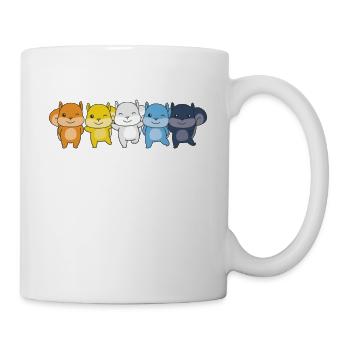 Aroace Flag Pride LGBTQ Cute Squirrel - Mug - white - Right