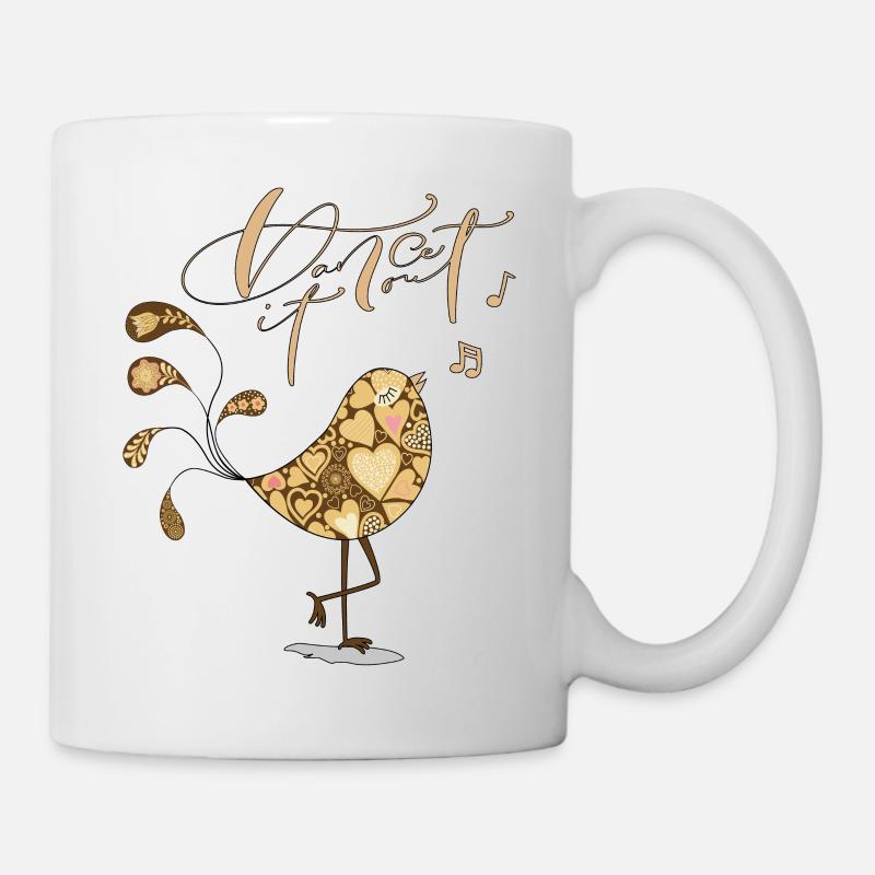 dance it out - Tasse - Weiß