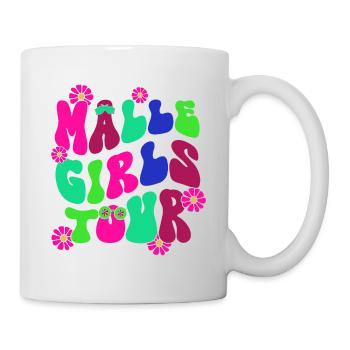 Malle Girls Tour - Tasse - Weiß - Rechts