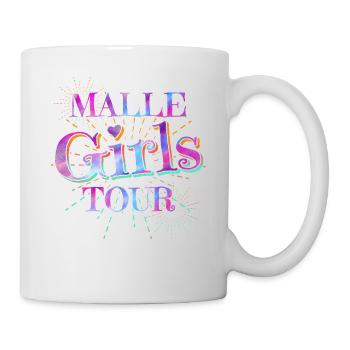 Malle Girls Tour - Tasse - Weiß - Rechts