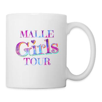 Malle Girls Tour - Tasse - Weiß - Rechts