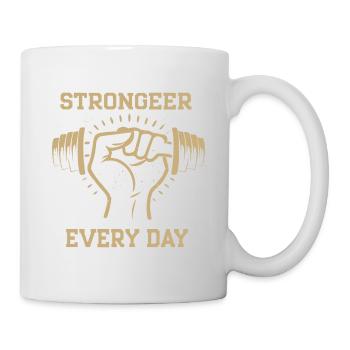 GYM EVERY DAY - Mug - white - Right