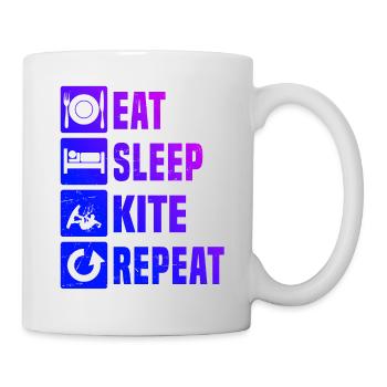 Kitesurf Kitesurfing Women Kitesurfing Kitesurfing - Mug - white - Right