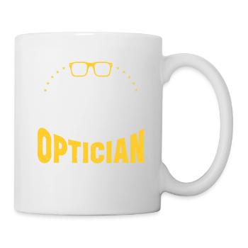 Optometrist Optiker Optometrie - Tasse - Weiß - Rechts
