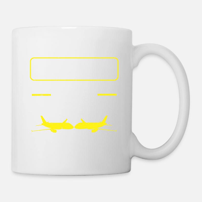 Citation du pilote Flight Lover Aircraft Aviation - Mug blanc - blanc