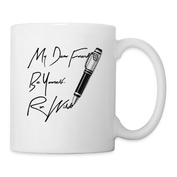 Soyez vous-même, soyez sauvage - Mug blanc - blanc - Droite