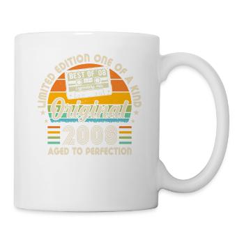 Legenden Geboren 2008 - Tasse - Weiß - Rechts