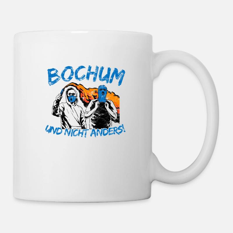 Bochum und nicht anders UPDATE - Tasse - Weiß