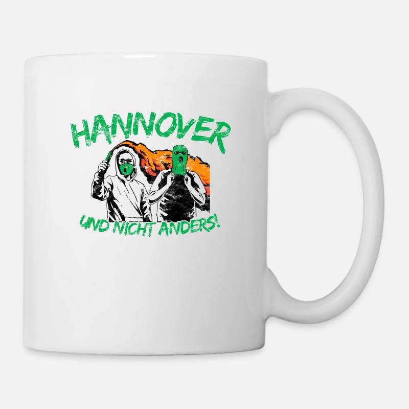 Hannover und nicht anders UPDATE - Tasse - Weiß