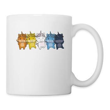Aroace Flag Pride LGBTQ Cute Unicorn - Mug - white - Right