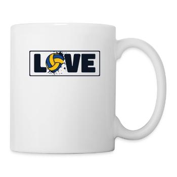 Volleyball Love Volleyball Player Volleyball Player - Mug - white - Right