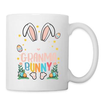 Je suis la grand-mère lapin - Mug blanc - blanc - Droite