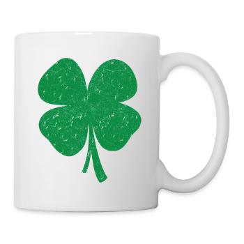 Lucky Charm Clover Leaf - Mug - white - Right