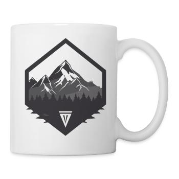 Der Berg ruft - Tasse - Weiß - Rechts