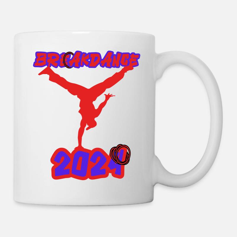 Paris Breakdance Hip-Hop 2024 - Mug blanc - blanc