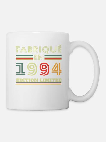 Fabriqué En 1994 Édition Limitée - Mug blanc - blanc