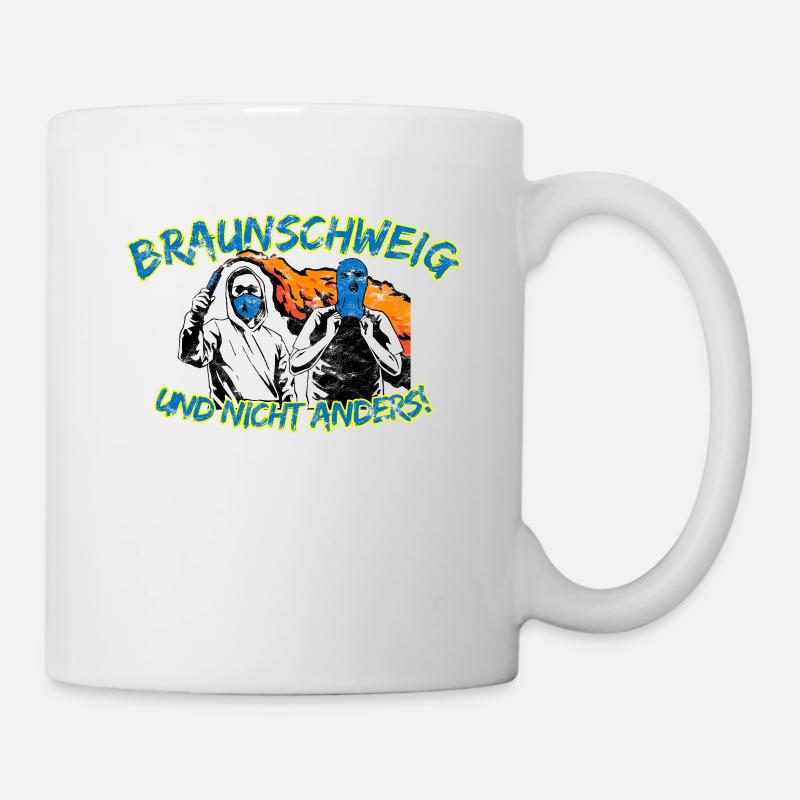 Braunschweig und nicht anders UPDATE - Tasse - Weiß
