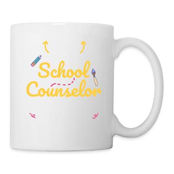 Dieser Schulberater hat großartige Schüler - Tasse - Weiß - Rechts